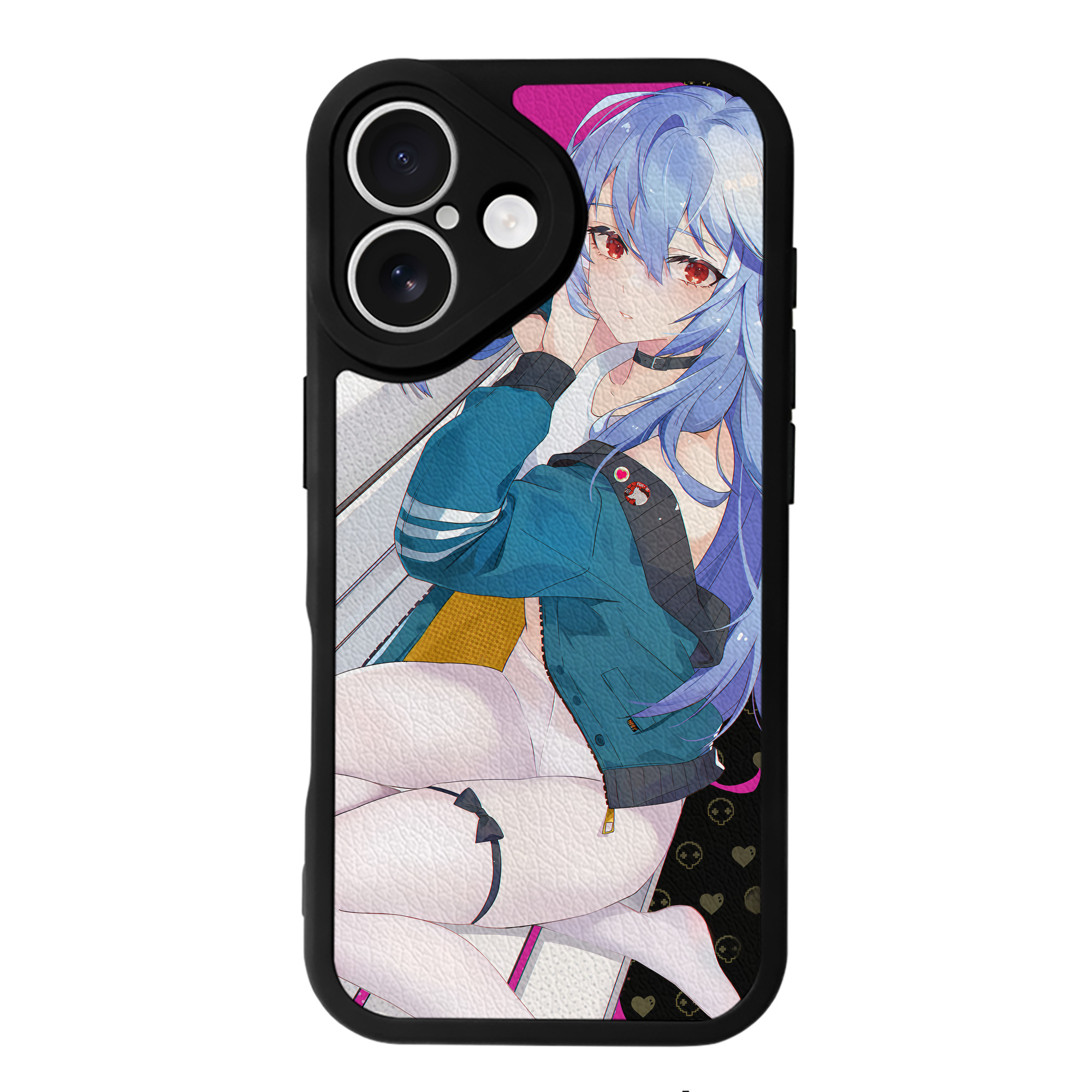 （画像用） EVA 新世紀エヴァンゲリオン 【iPhone 16シリーズ対応】シリコンスマホケース（レザー調） 材質：シリコン